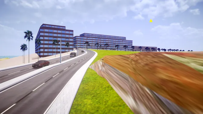 Mapa Capixabão Map — Espírito Santo Coastal Mod for PBSU - Ruas e Paisagem (Proton Bus Simulator)