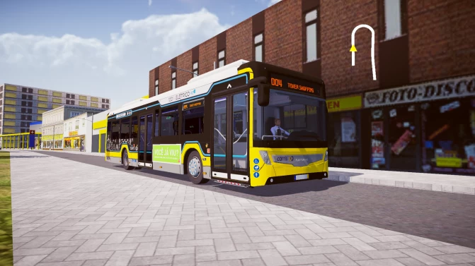 Mod Caetano E.Citygold 12m — Portuguese Electric City Bus Mod - Vista Principal/Lateral (Proton Bus Simulator)
